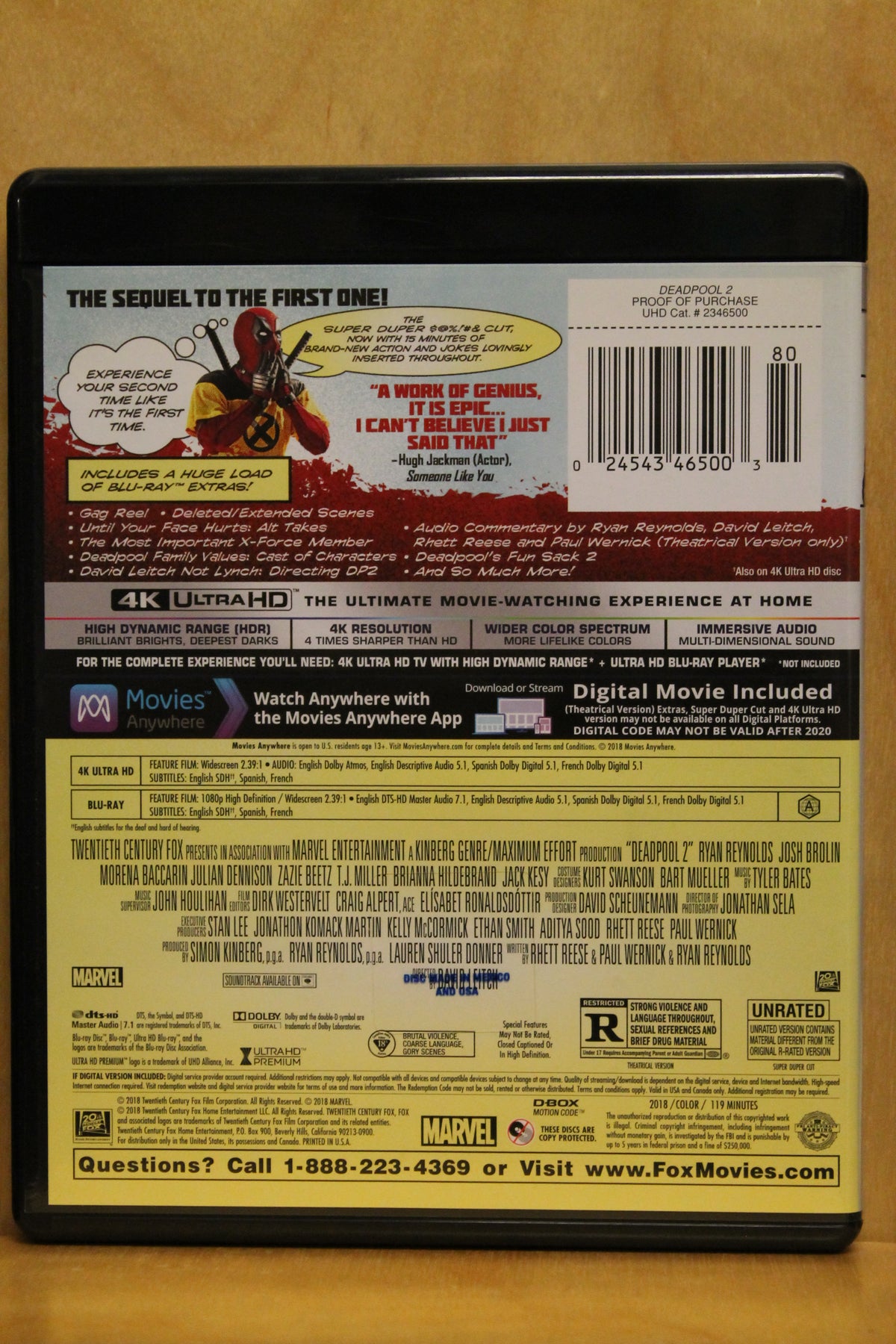 Deadpool 2 4K UHD