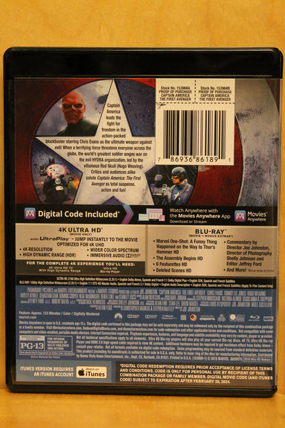 Captain America: The First Avenger 4K UHD