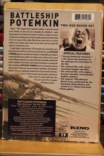 Battleship Potemkin DVD