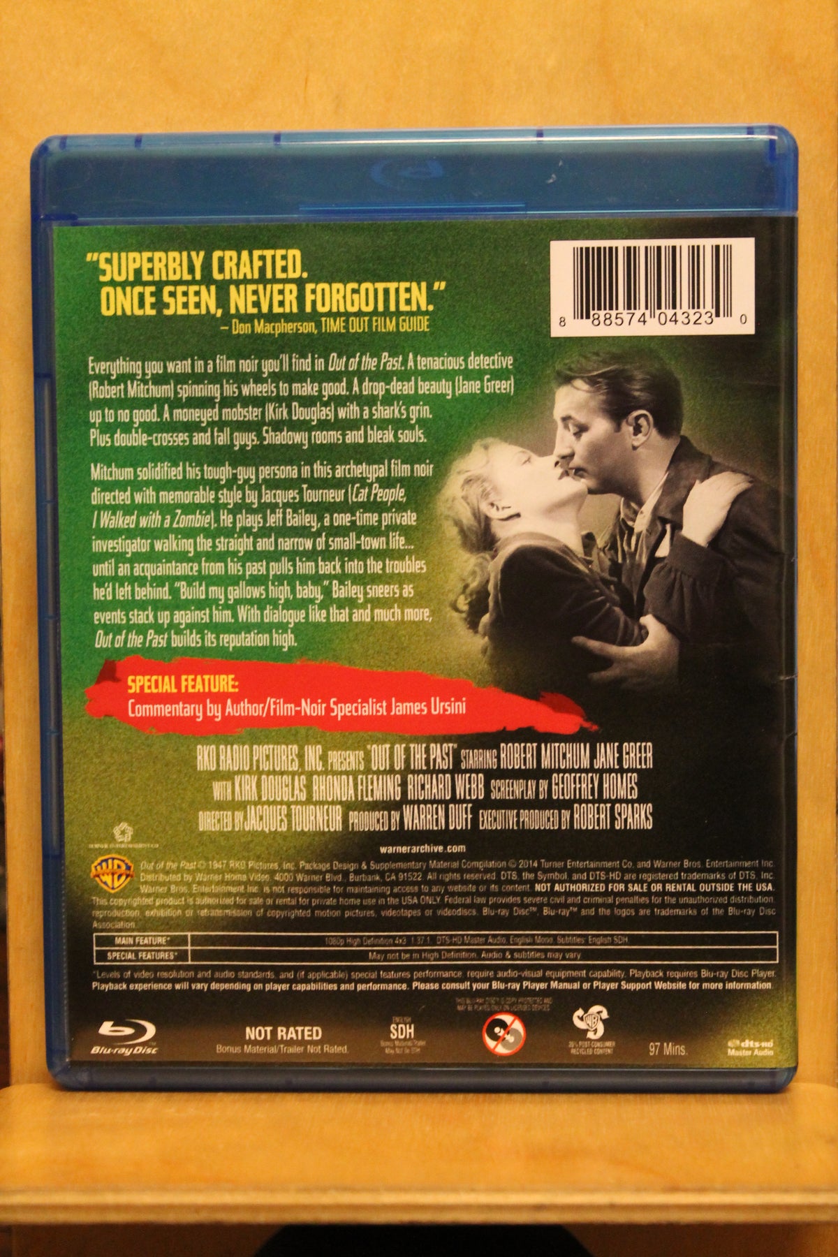 Out of the Past Blu-ray