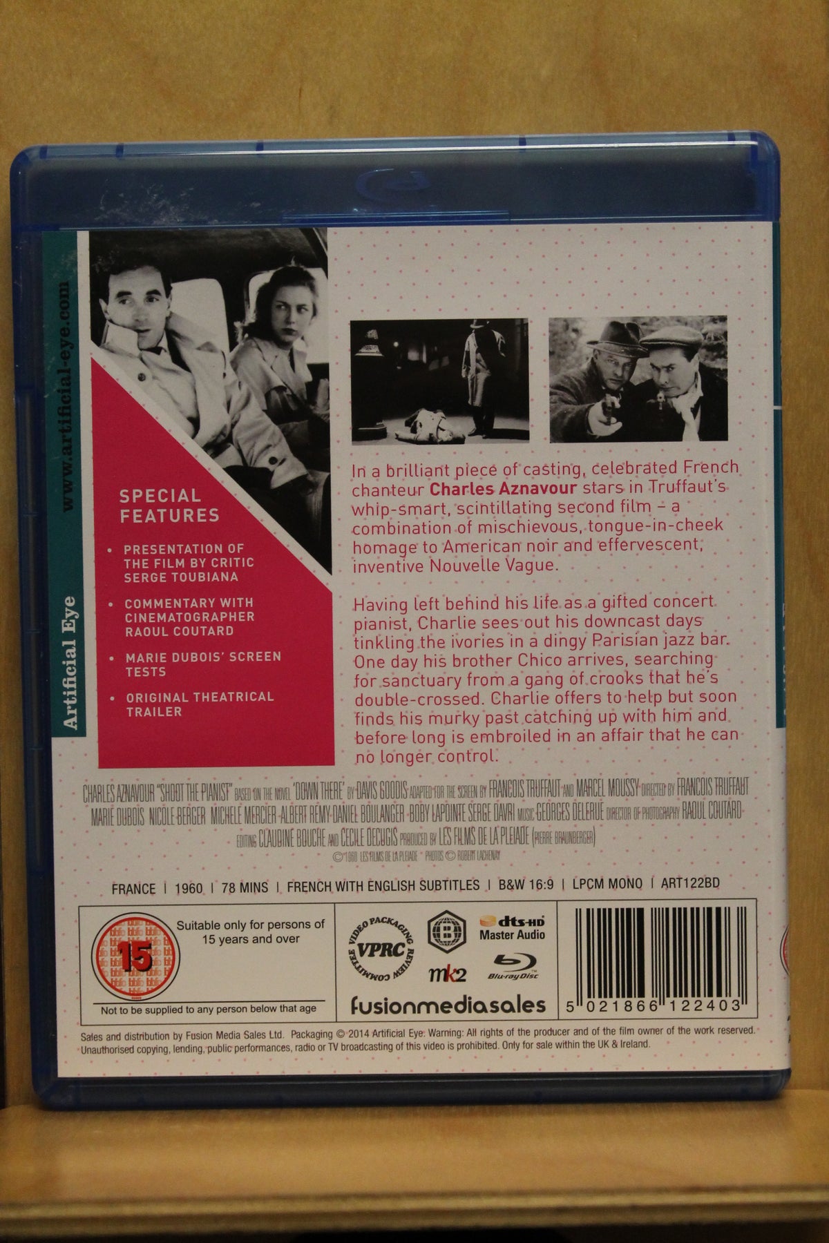 Shoot the Piano Player Blu-ray