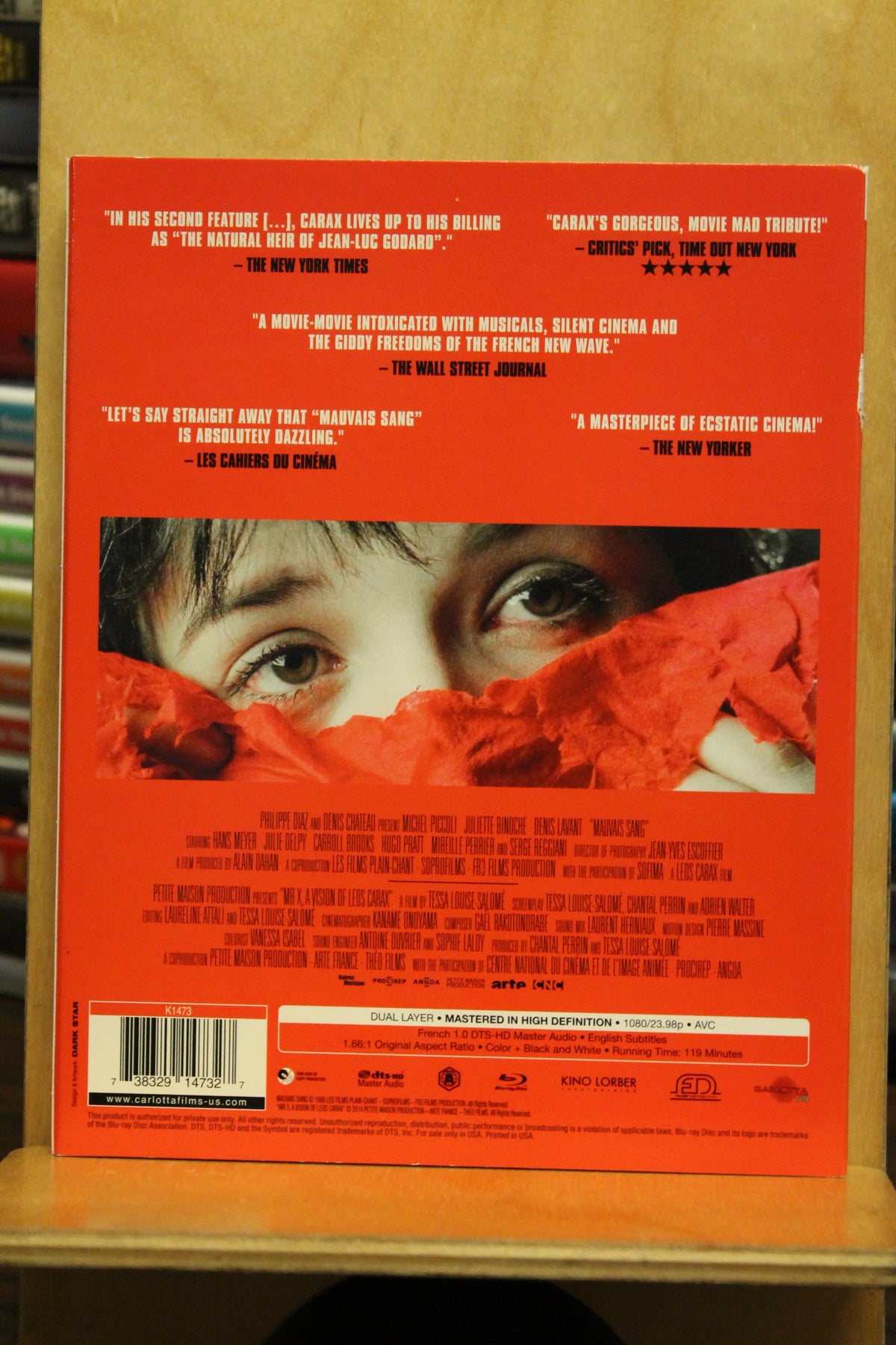 Mauvais Sang Blu-ray