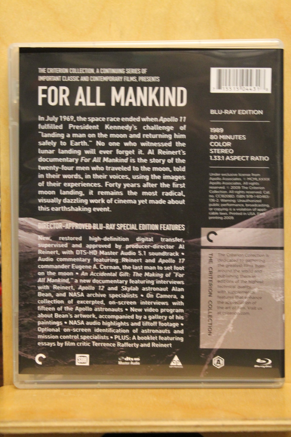 For All Mankind Blu-ray