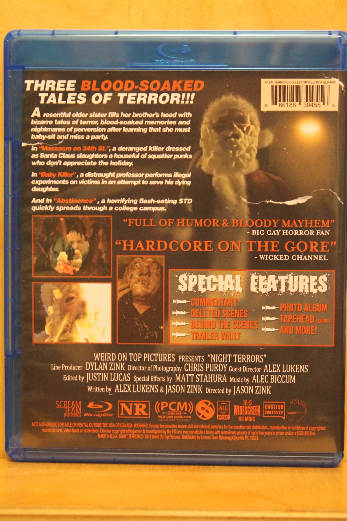 Night Terrors Blu-ray