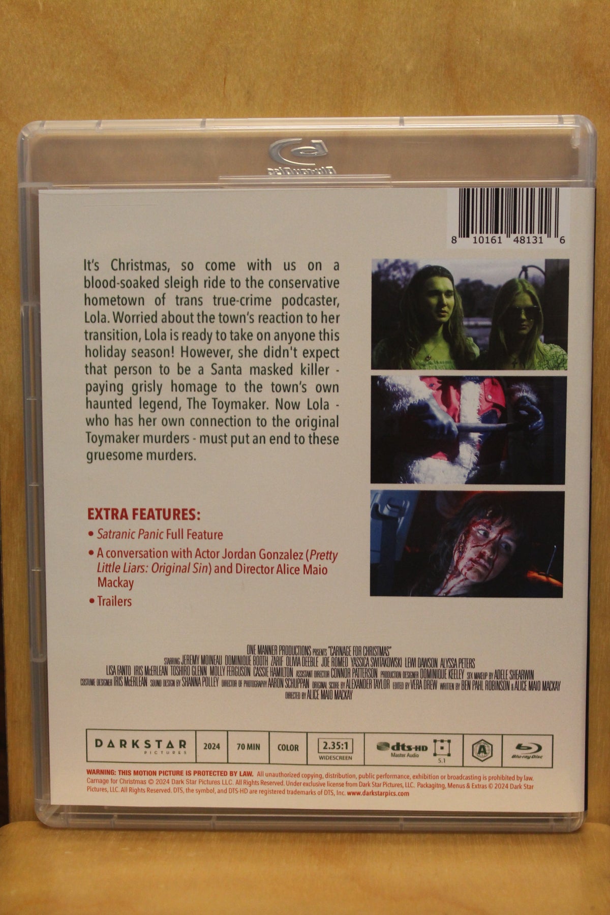 Carnage for Christmas Blu-ray