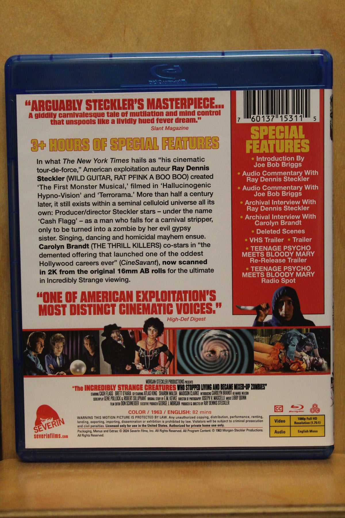 The Incredibly Strange Creatures Who Stopped Living and Became Mixed-Up Zombies!!? Blu-ray