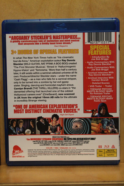 The Incredibly Strange Creatures Who Stopped Living and Became Mixed-Up Zombies!!? Blu-ray