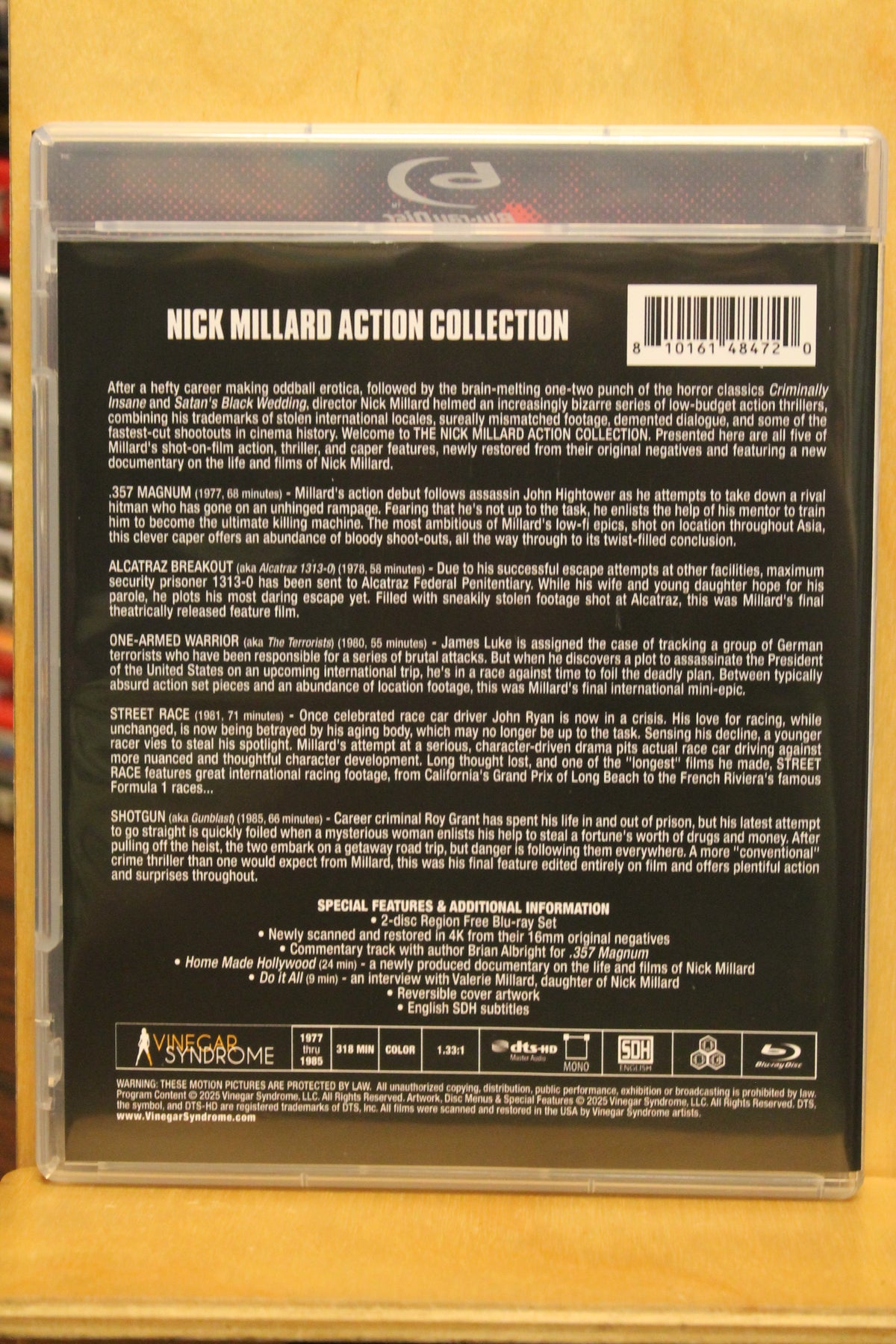 Nick Millard Action Collection Blu-ray