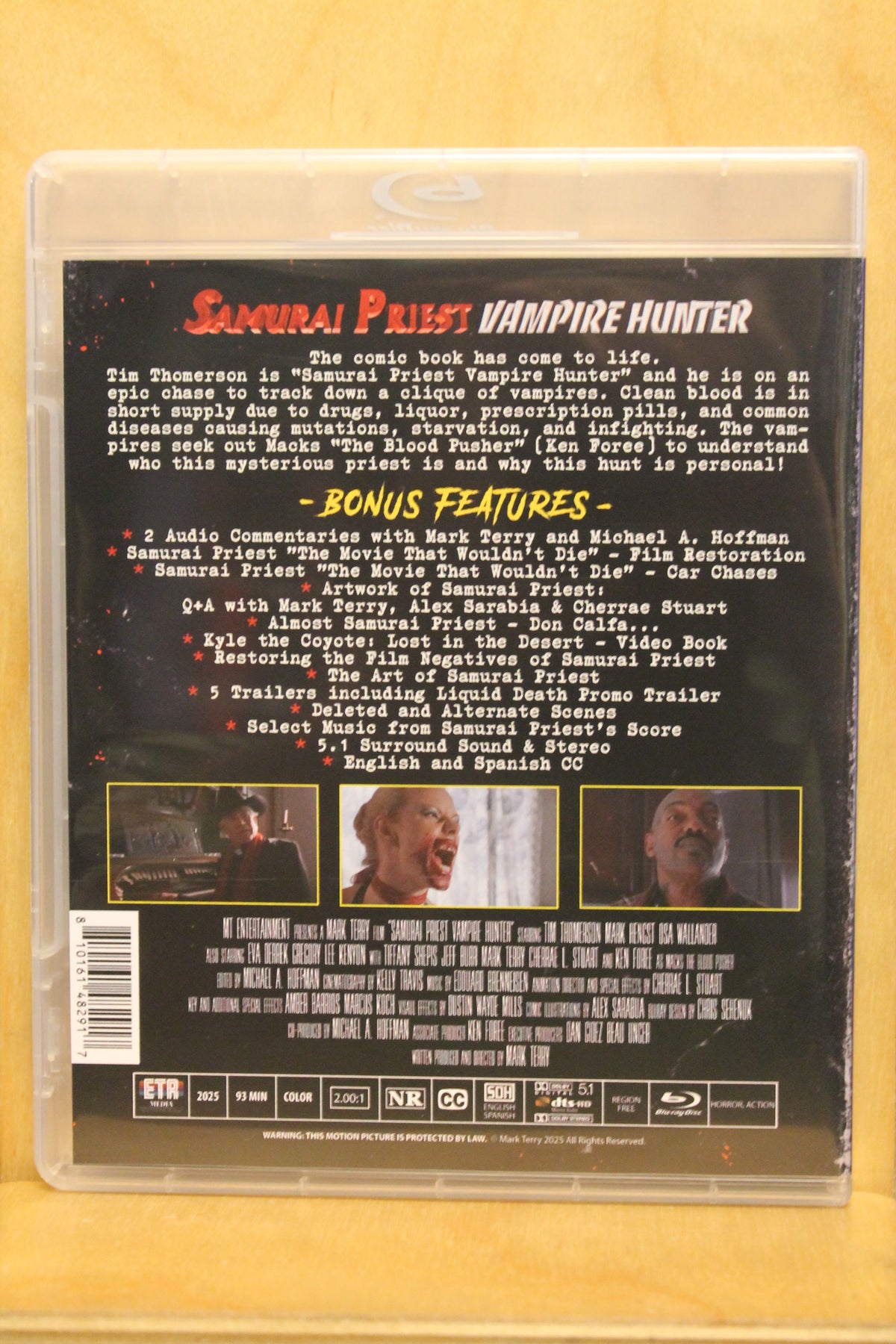 Samurai Priest Vampire Hunter Blu-ray