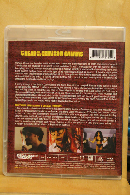 5 Dead on the Crimson Canvas Blu-ray