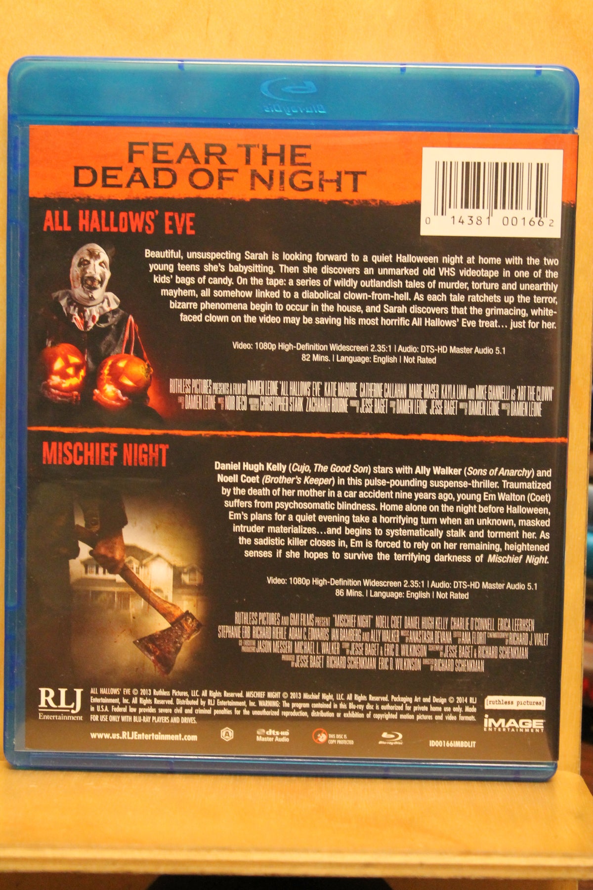 Halloween Double Feature: All Hallows' Eve / Mischief Night Blu-ray
