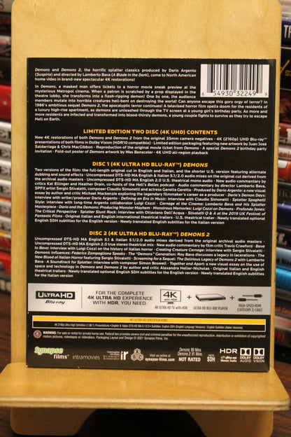 Demons I & II 4K UHD