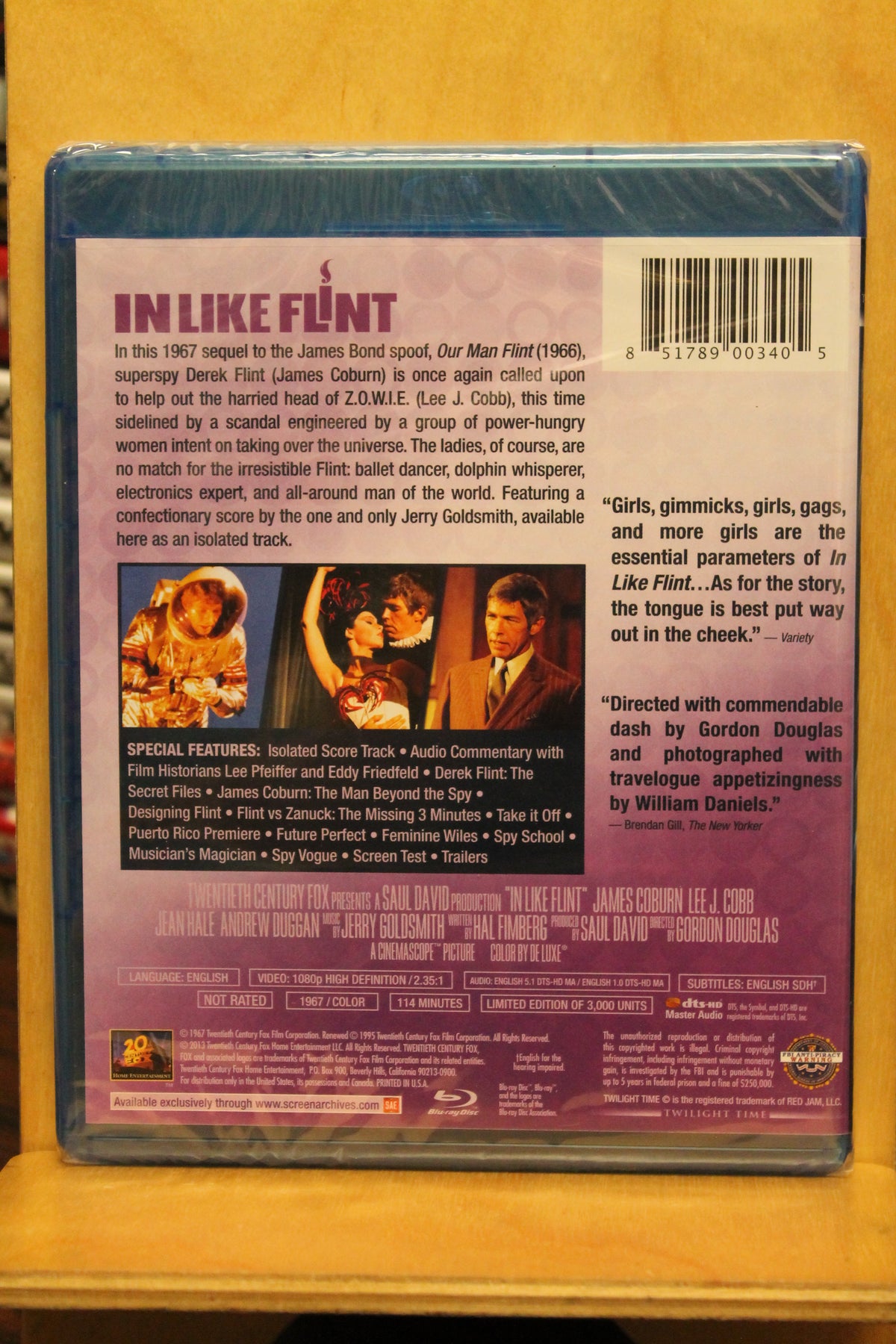 In Like Flint Blu-ray