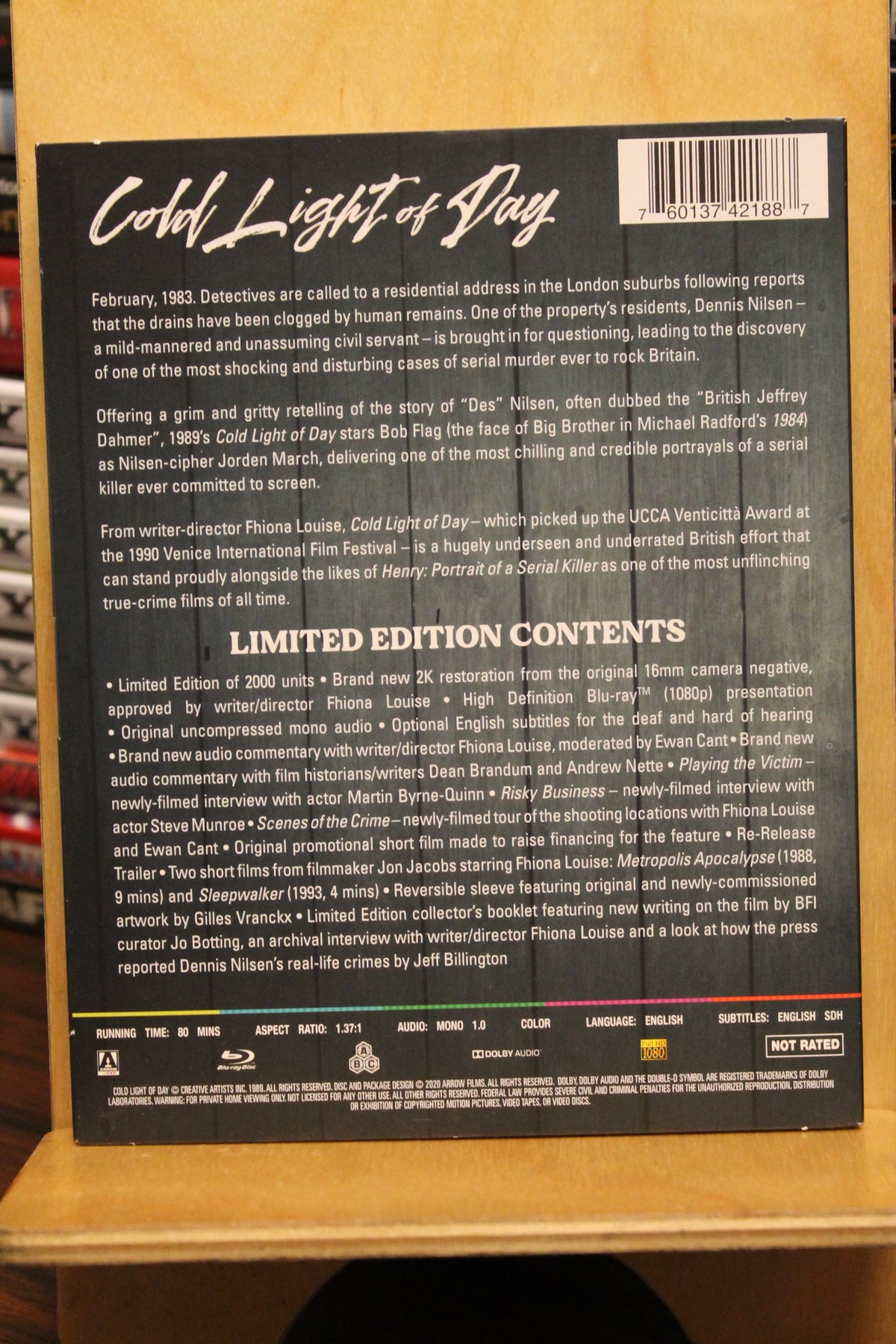 Cold Light of Day Blu-ray