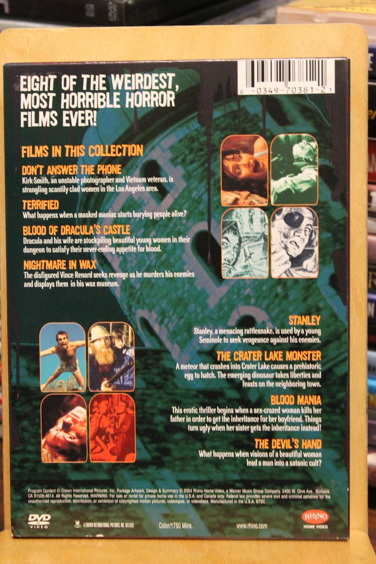 Horrible Horrors Collection: Volume 2 DVD