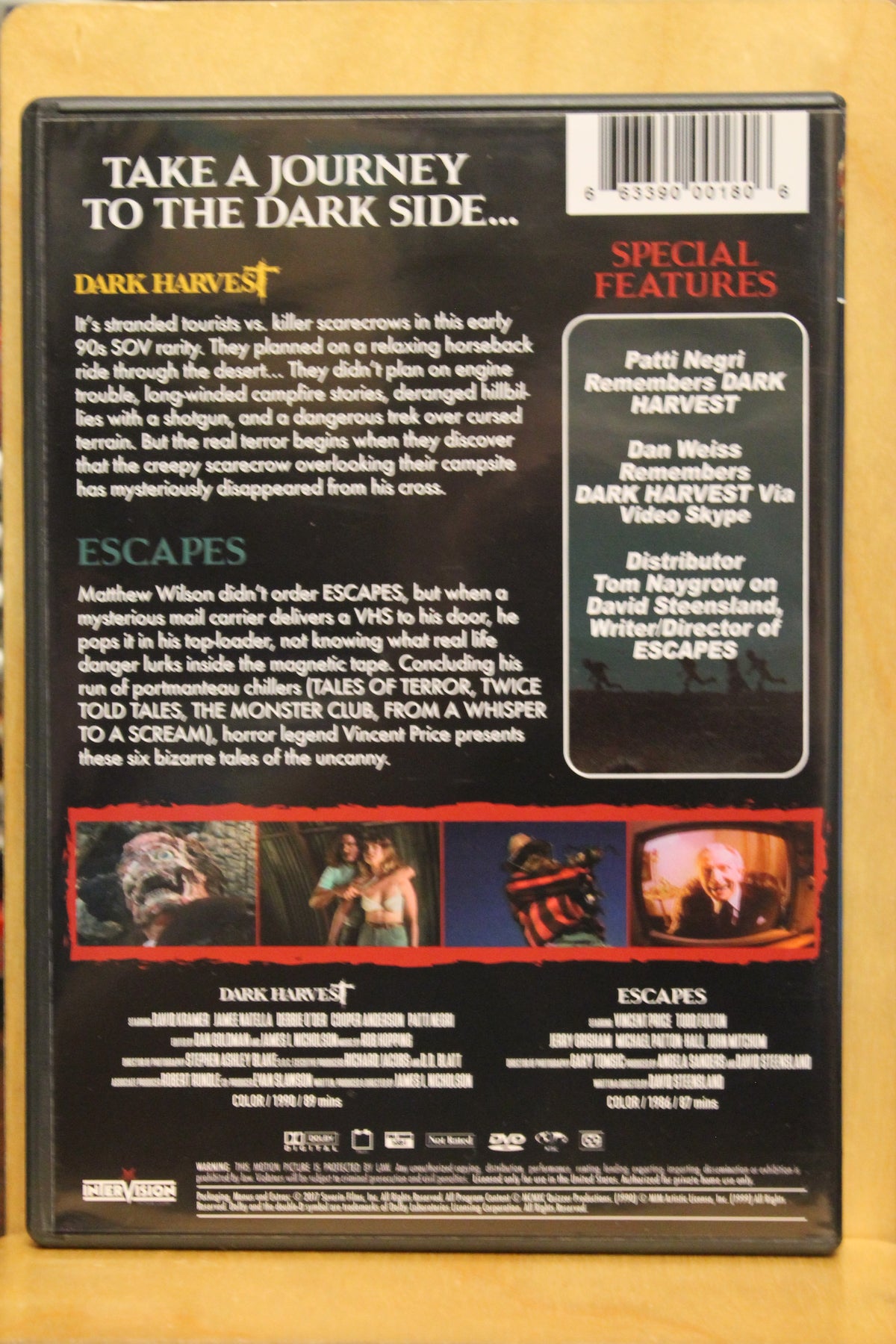 Dark Harvest DVD