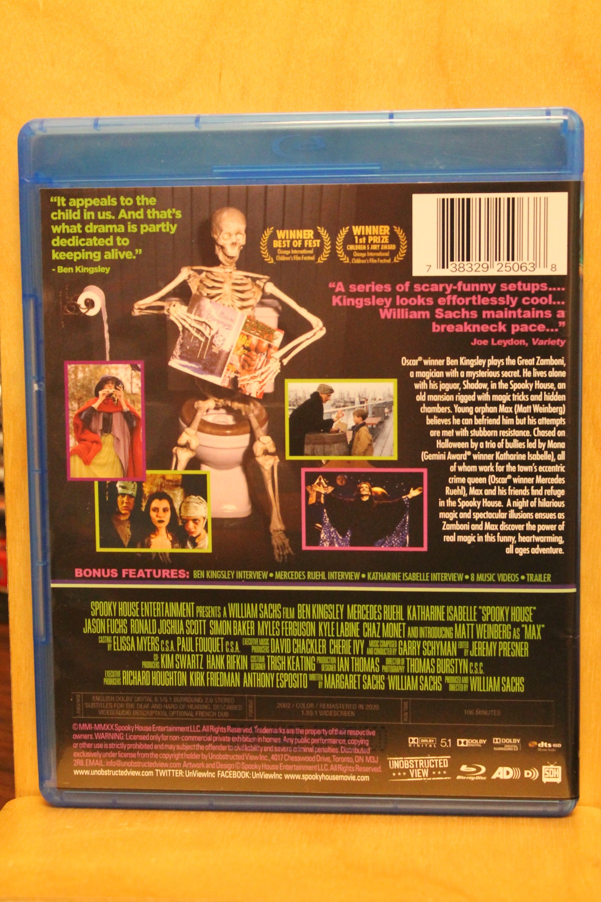 Spooky House Blu-ray