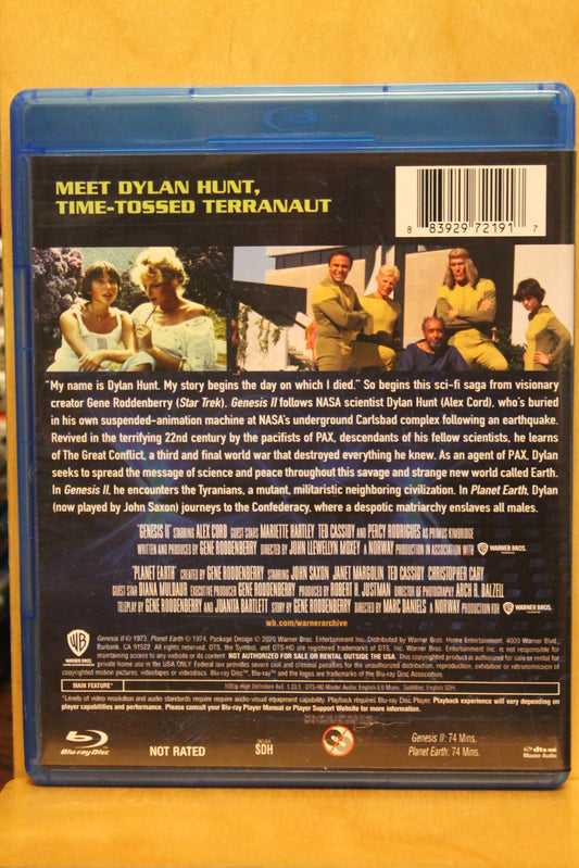 Genesis II / Planet Earth Blu-ray