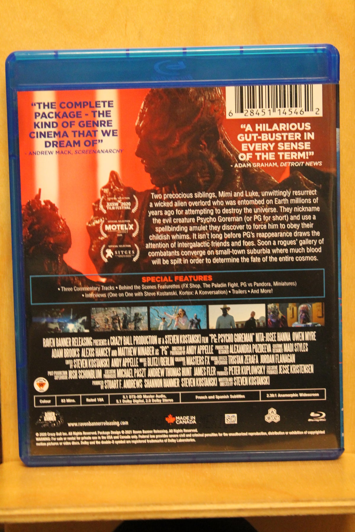 PG: Psycho Goreman Blu-ray