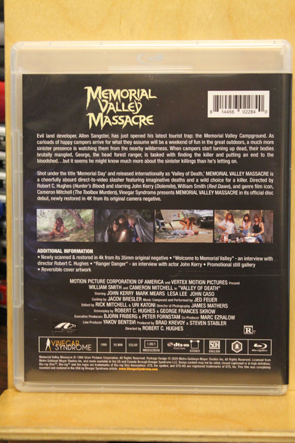Memorial Valley Massacre Blu-ray