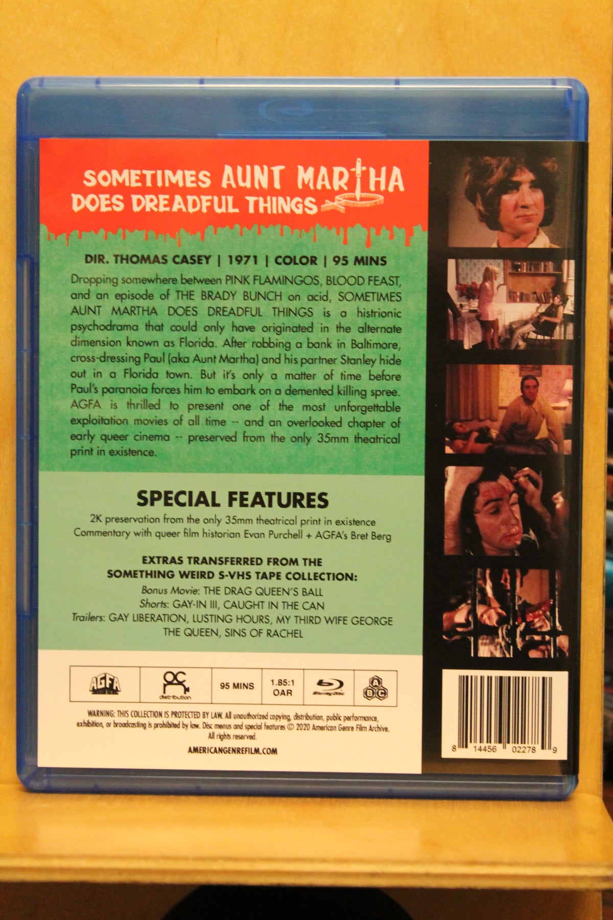 Sometimes Aunt Martha Does Dreadful Things Blu-ray