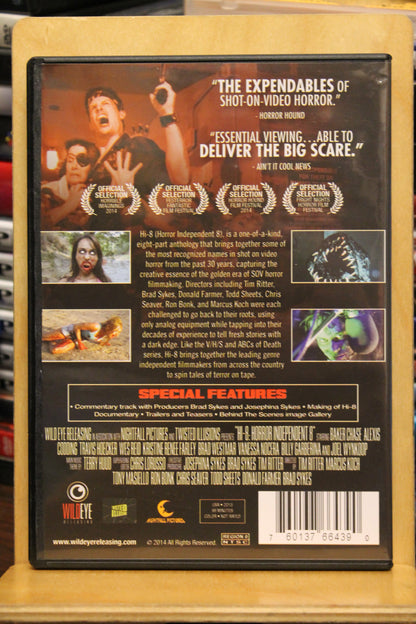 Hi-8 (Horror Independent 8) DVD