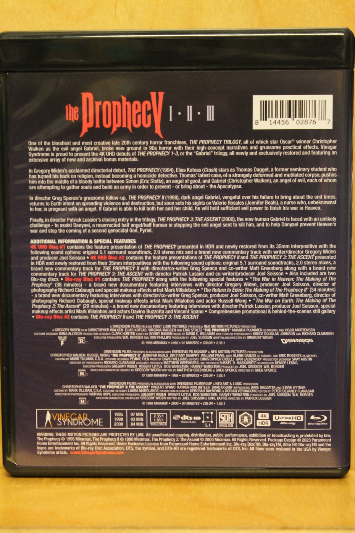 The Prophecy 4K UHD