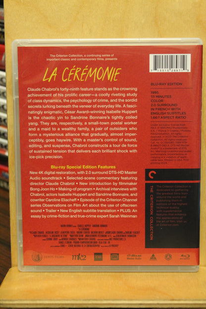 La Cérémonie Blu-ray