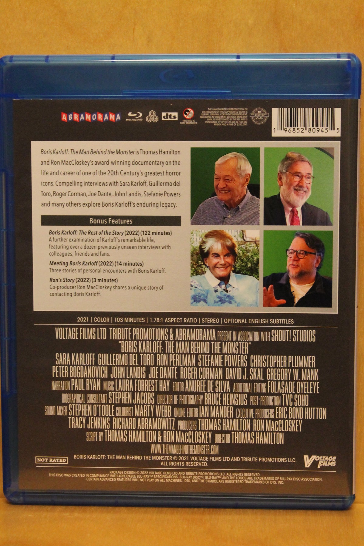 Boris Karloff: The Man Behind the Monster Blu-ray