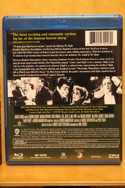 Dr. Jekyll and Mr. Hyde Blu-ray