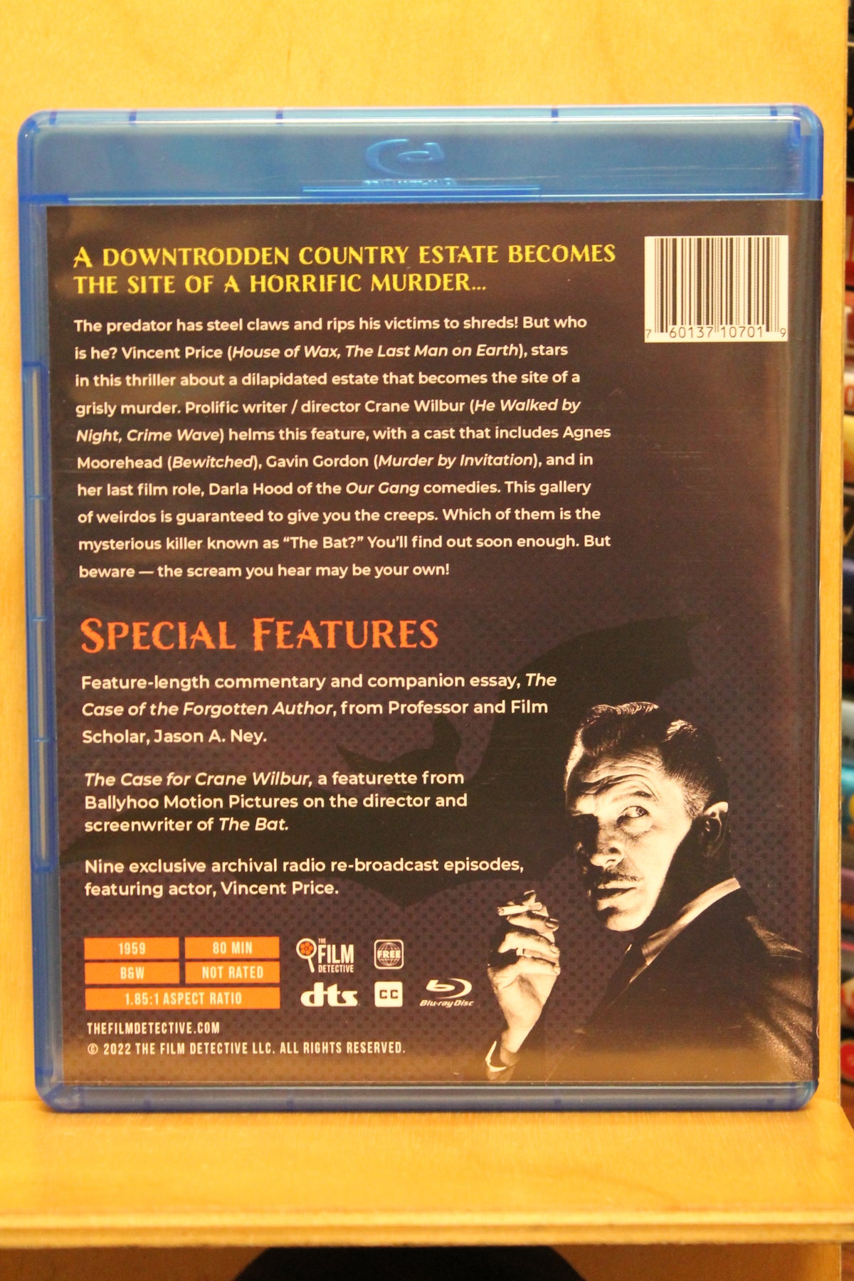 The Bat Blu-ray