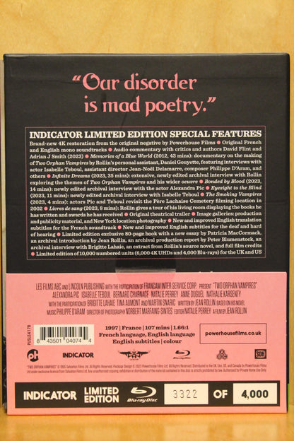 Two Orphan Vampires Blu-ray
