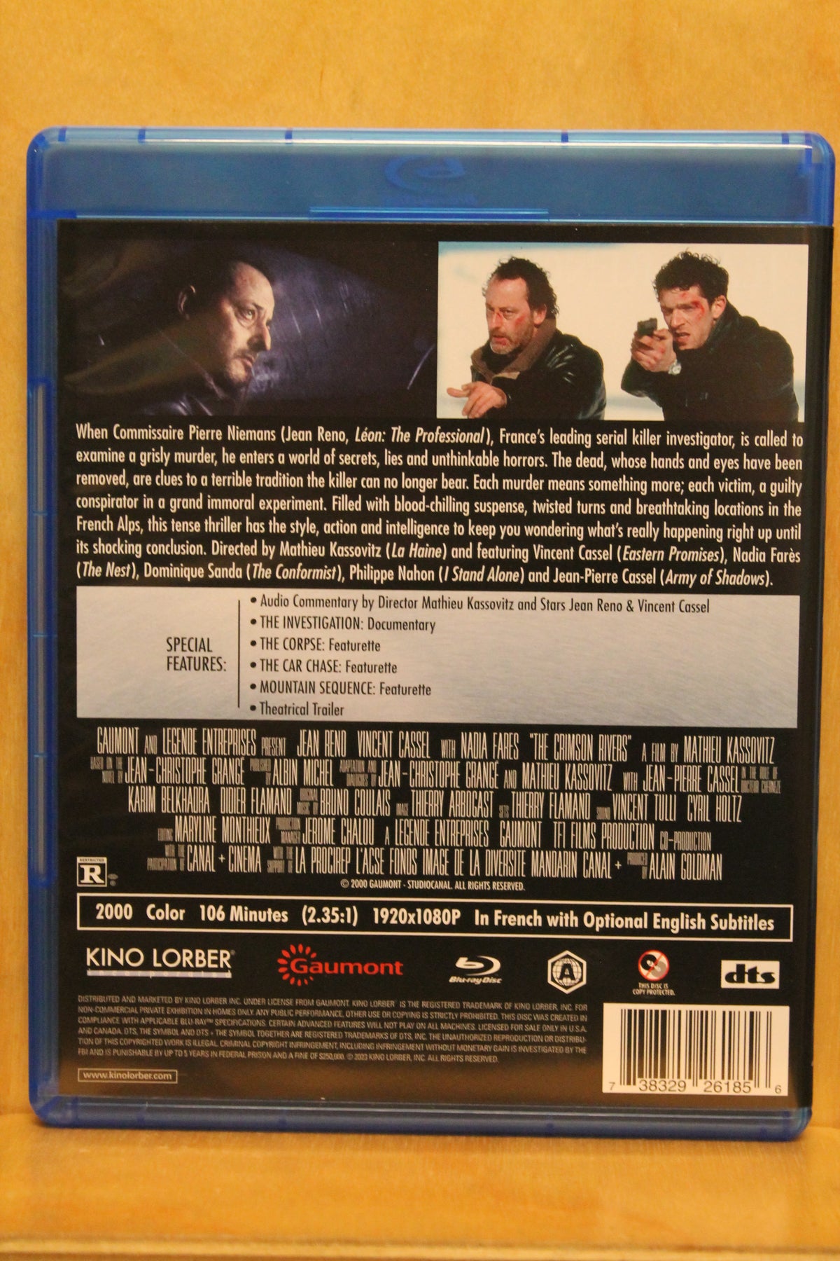 The Crimson Rivers Blu-ray