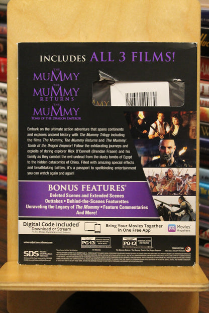 The Mummy Trilogy Blu-ray