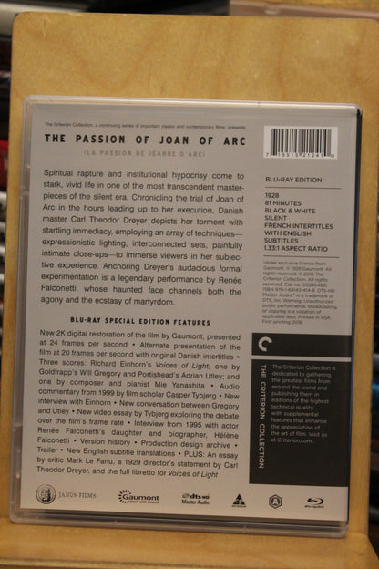 The Passion of Joan of Arc Blu-ray