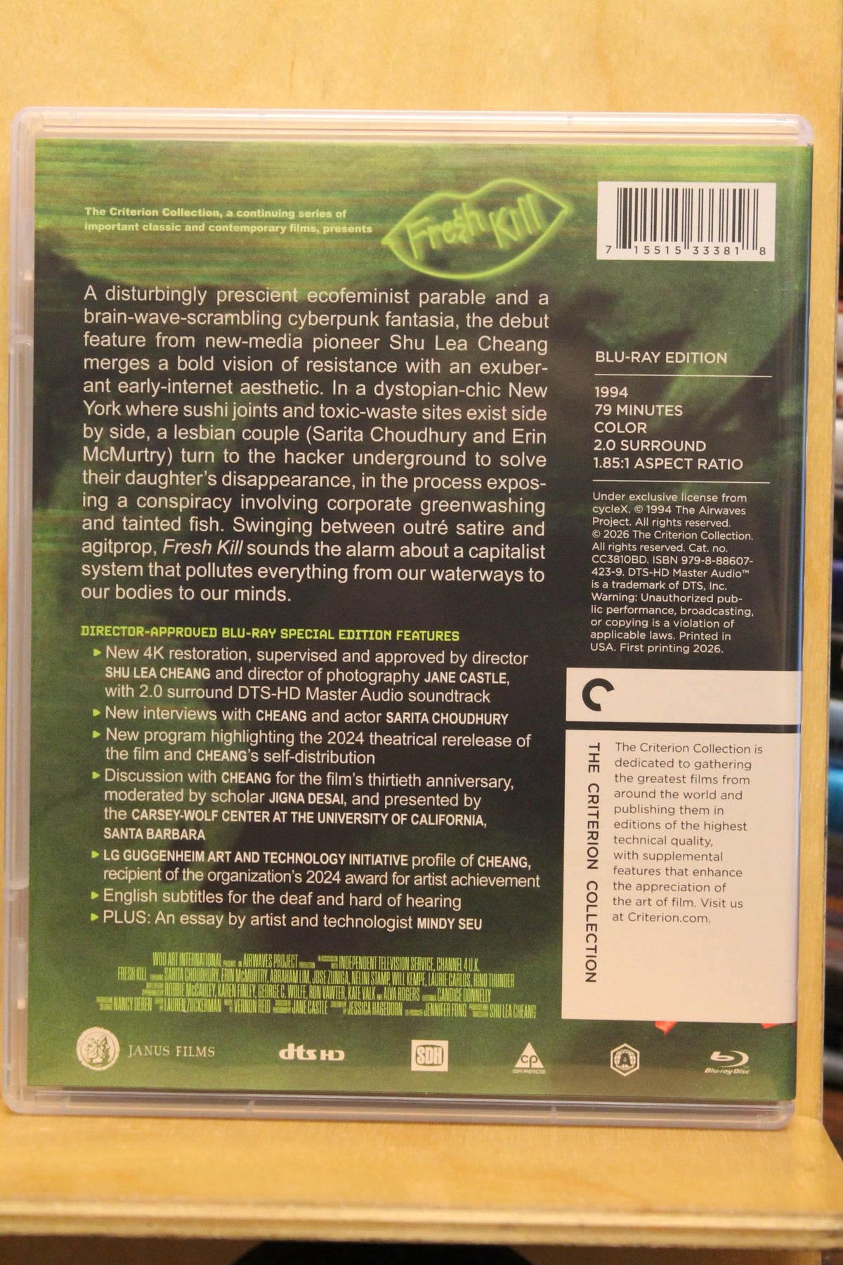 Fresh Kill Blu-ray