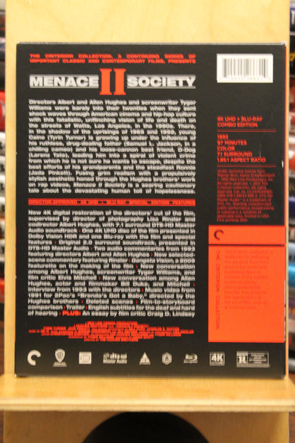 Menace II Society 4K UHD