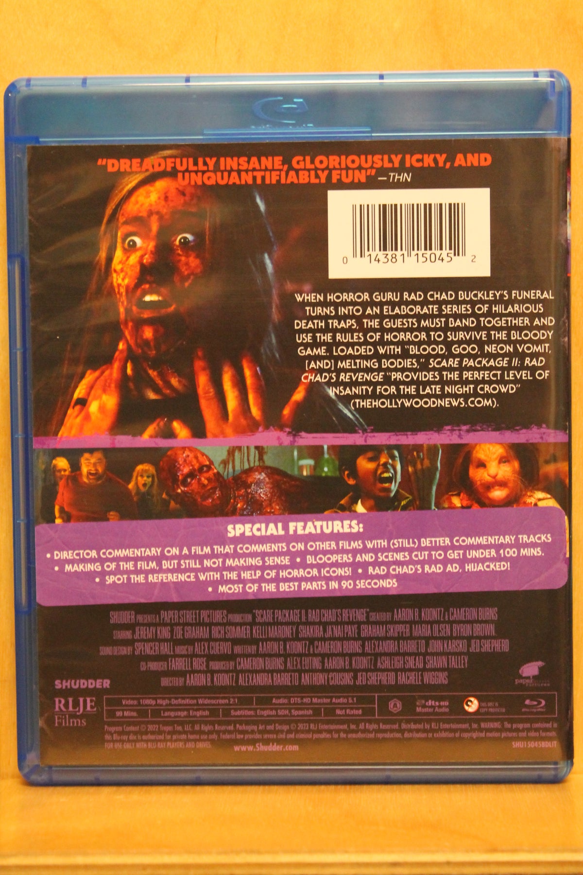 Scare Package II: Rad Chad’s Revenge Blu-ray