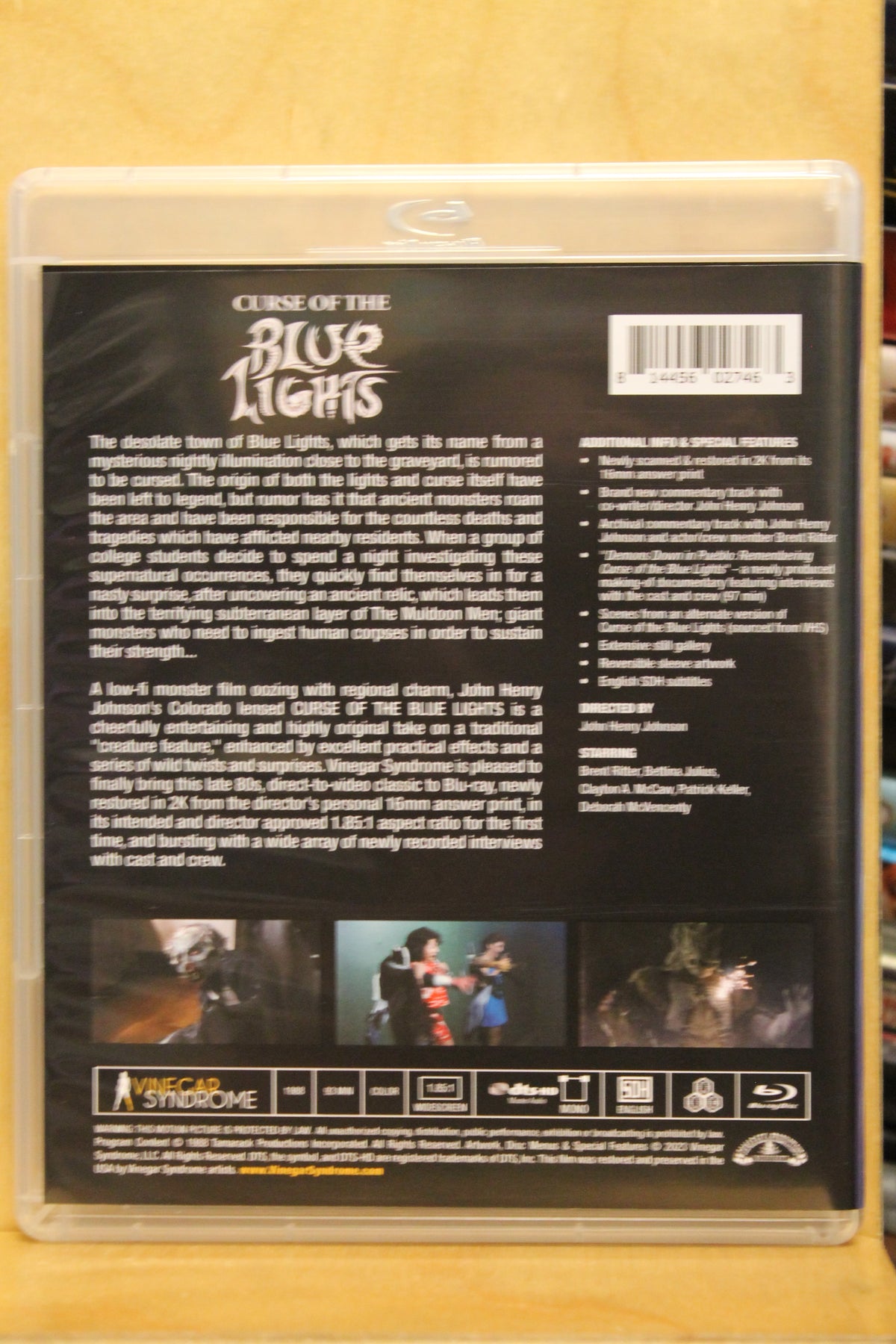 Curse of the Blue Lights Blu-ray