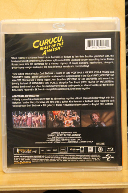 Curucu, Beast of the Amazon Blu-ray