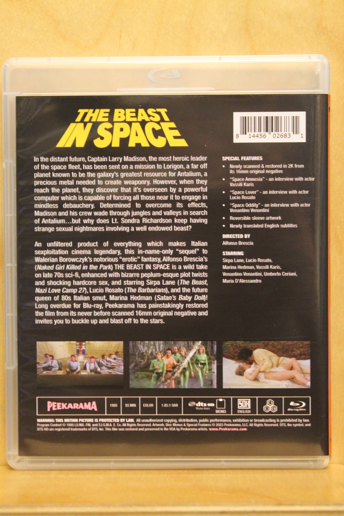 The Beast in Space Blu-ray