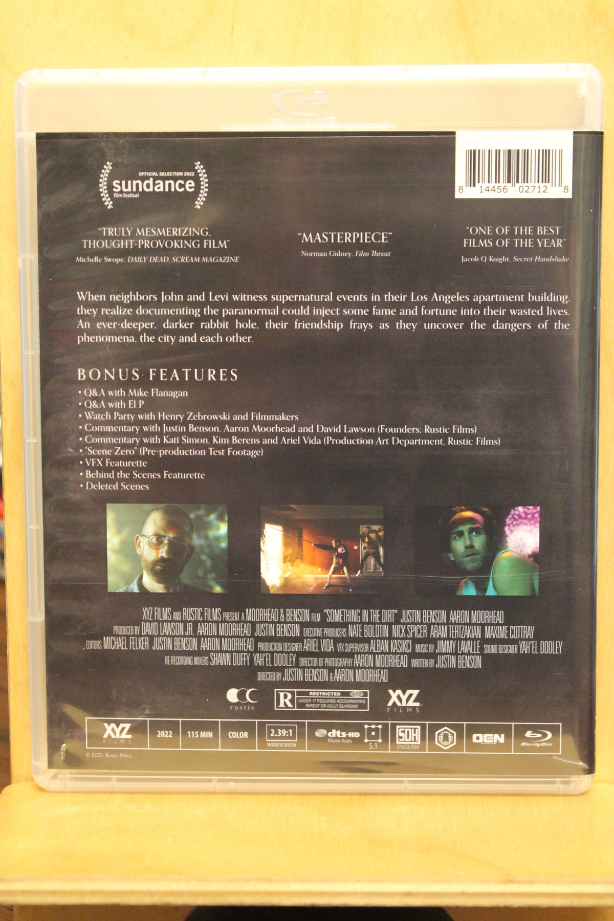 Something in the Dirt Blu-ray