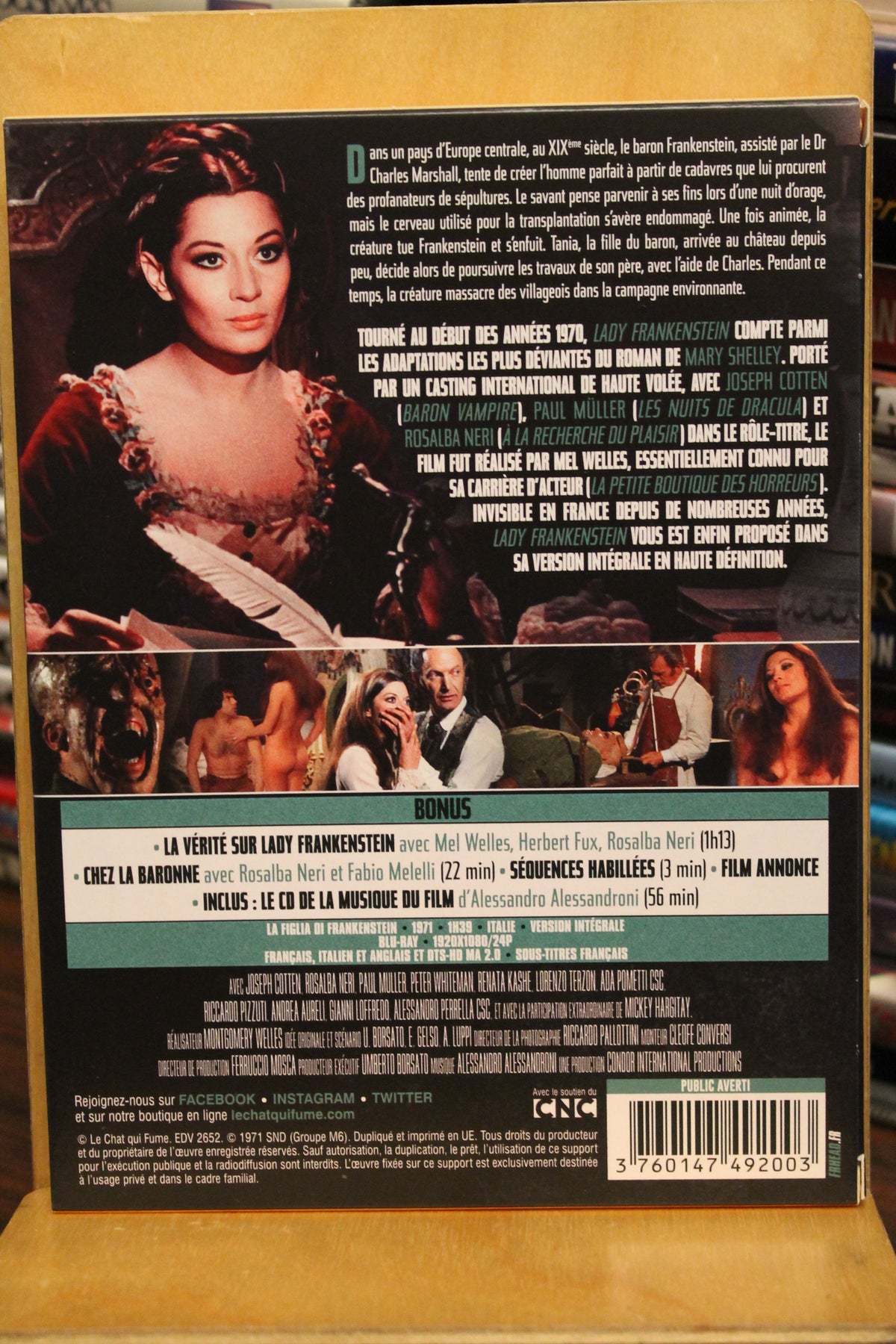 Lady Frankenstein Blu-ray