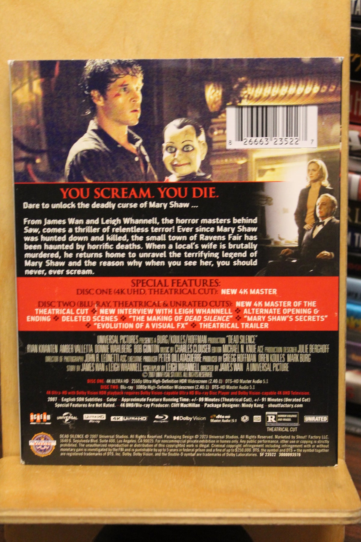 Dead Silence 4K UHD