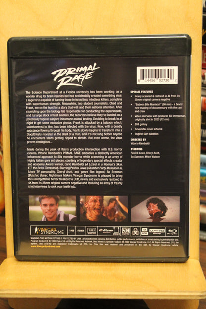Primal Rage Blu-ray