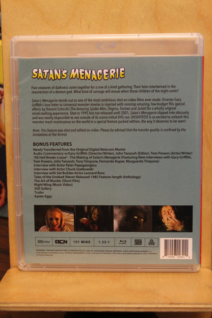 Satan's Menagerie Blu-ray