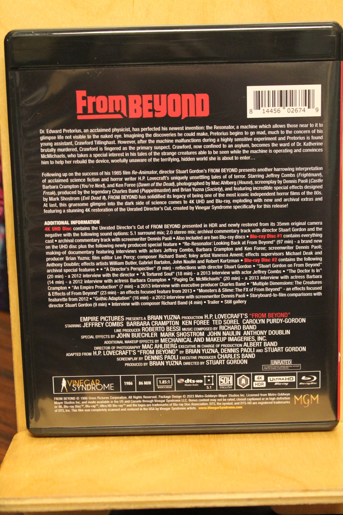 From Beyond 4K UHD