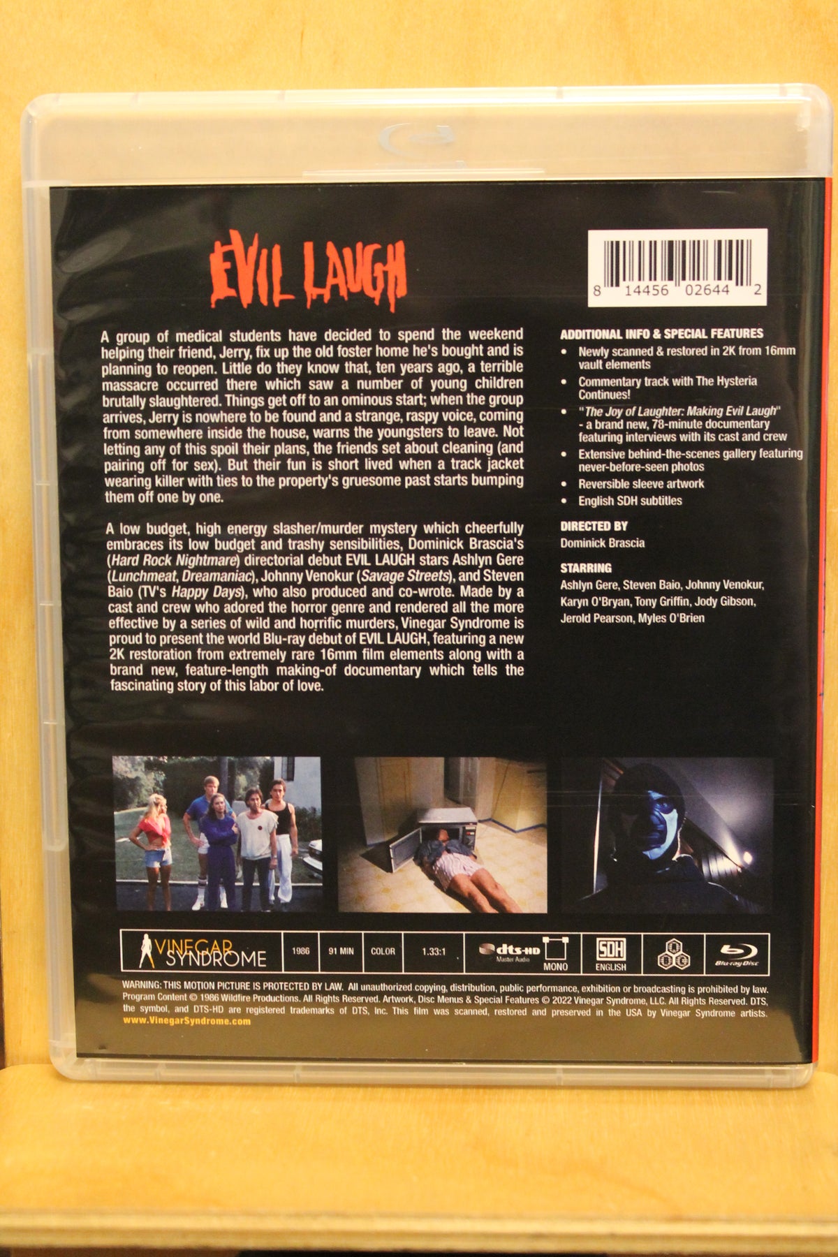 Evil Laugh Blu-ray