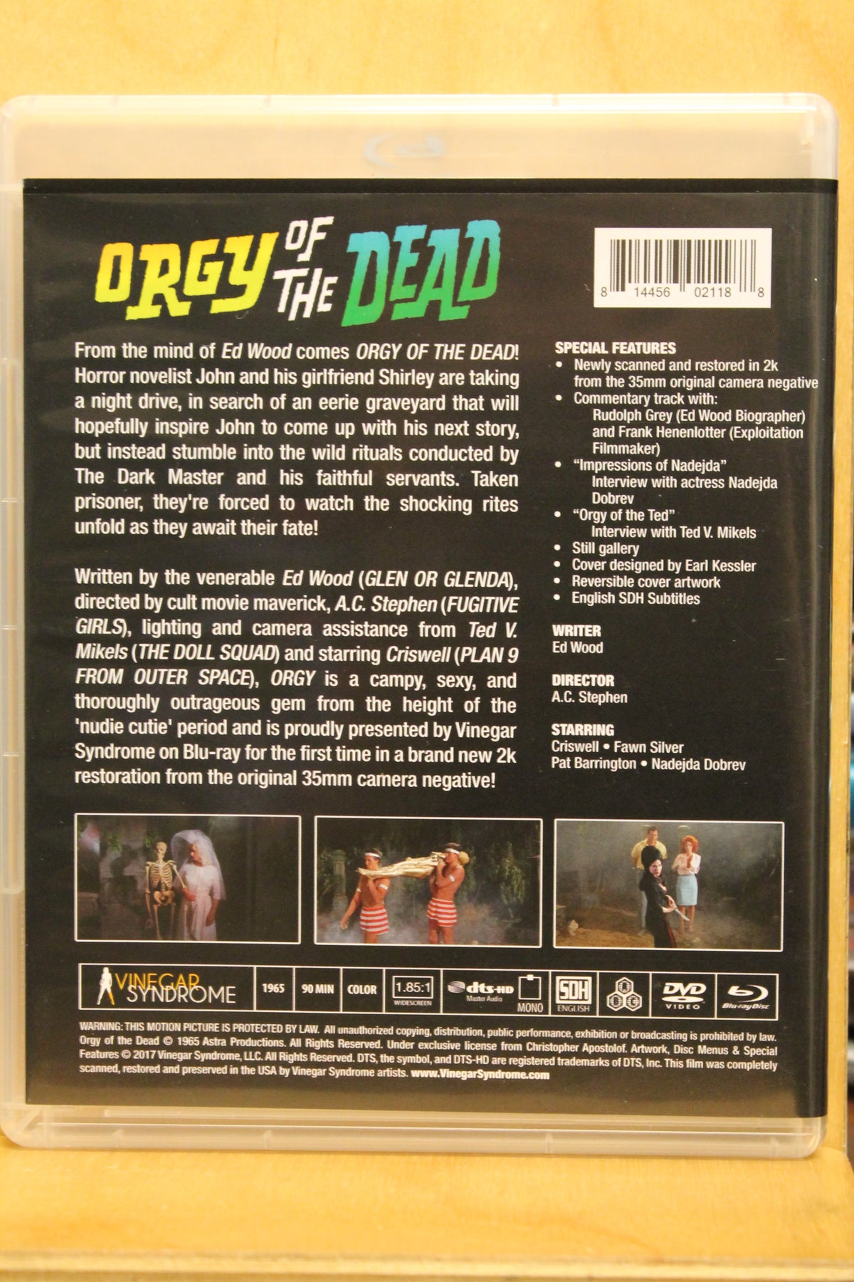 Orgy of the Dead Blu-ray