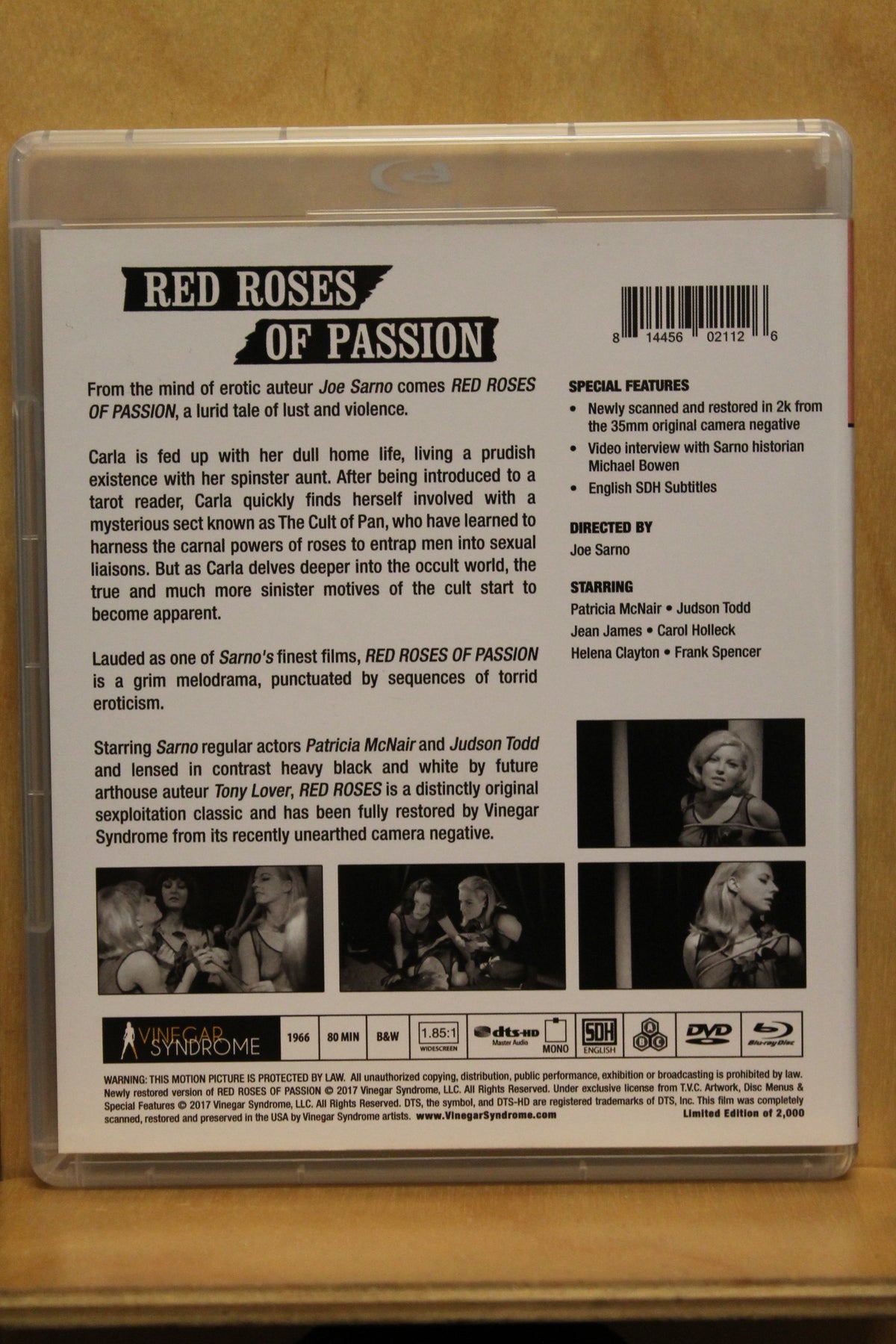 Red Roses of Passion Blu-ray